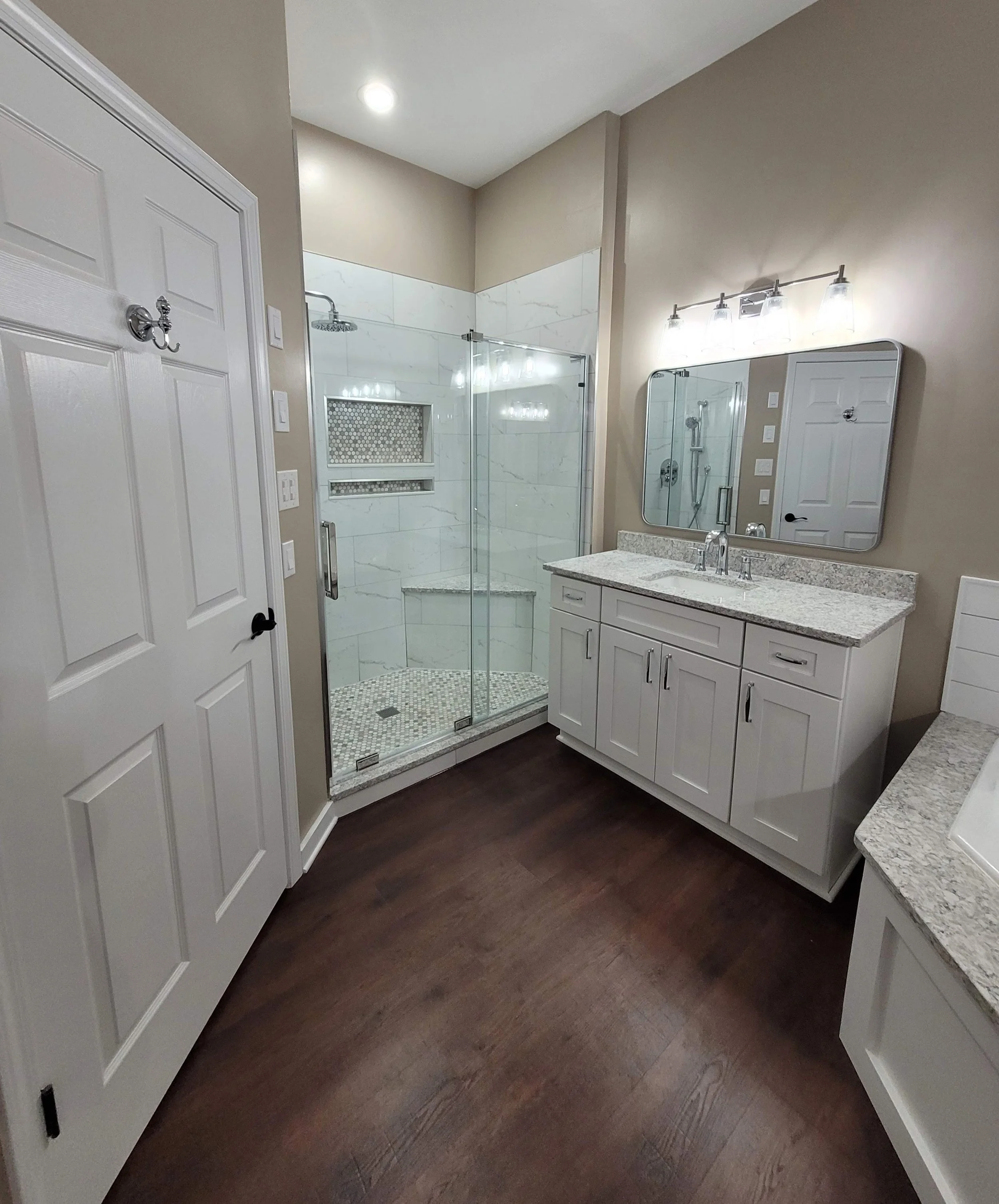 Victor & Patti's Master Bath Floor