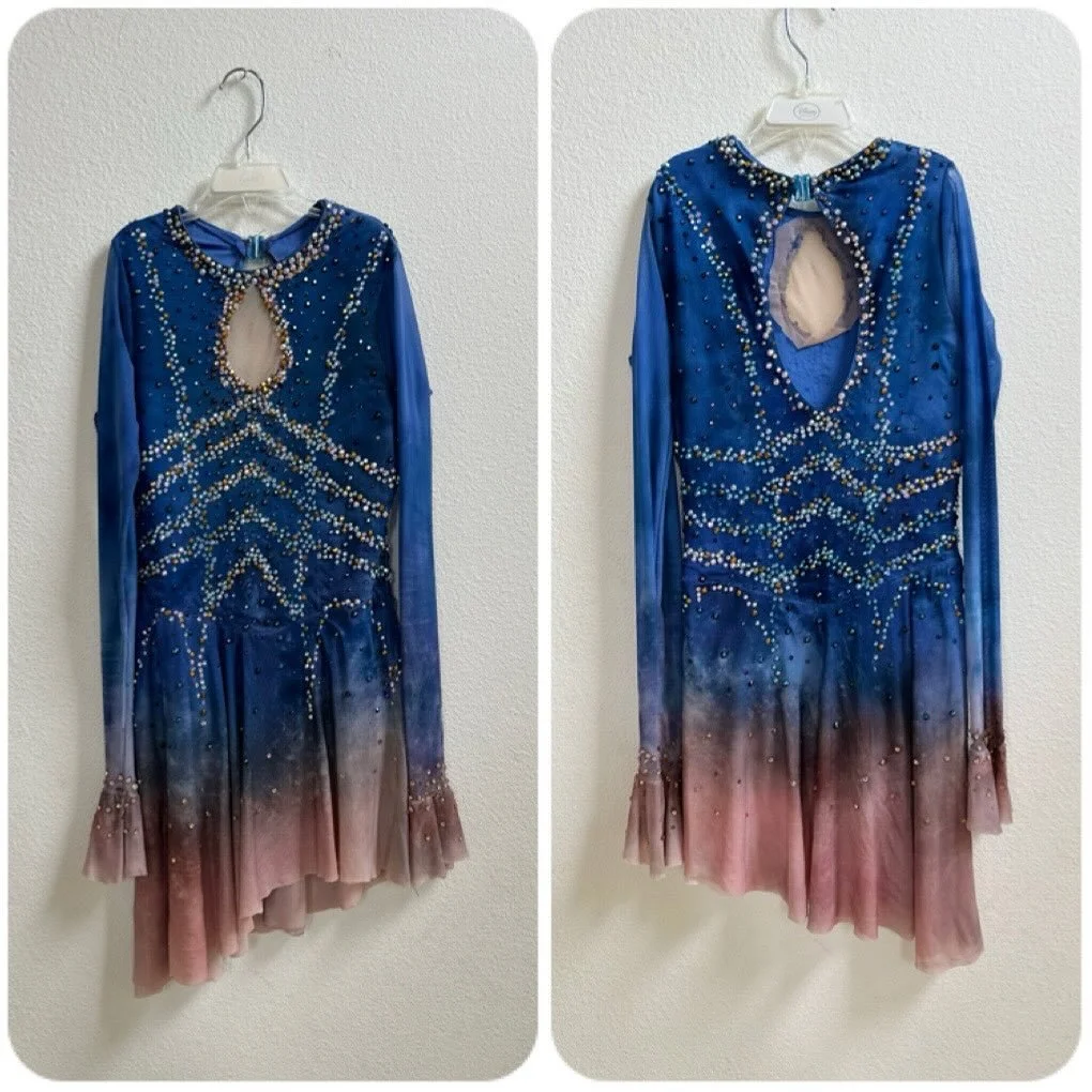 For those who want to choreograph a mysterious, otherworldly cosmic theme 🩷we this dress is a perfect match for ages 12&ndash;15.
Thank you to Team USA @cleo._.parkskater for the generous and thoughtful donation!