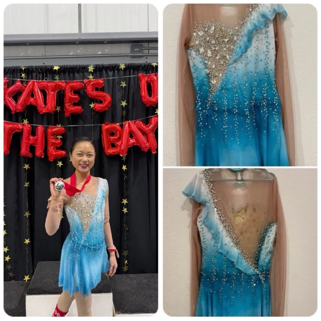 rom young skaters to college skaters 🤍
This dress is now being shared with @_joelle_lin and we&rsquo;re cheering her on for an amazing season ahead ✨
So proud to be part of a community that keeps giving back 💙