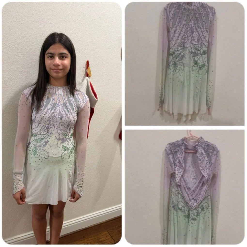 To a bright talent in Texas
 new dress help her dreams take flight. Watching @its._.shanayafar shine on the ice is such a joy🩷💜
Wishing @its._.shanayafar an unforgettable 2026 skating season. Glide with confidence, embrace every moment, and know th