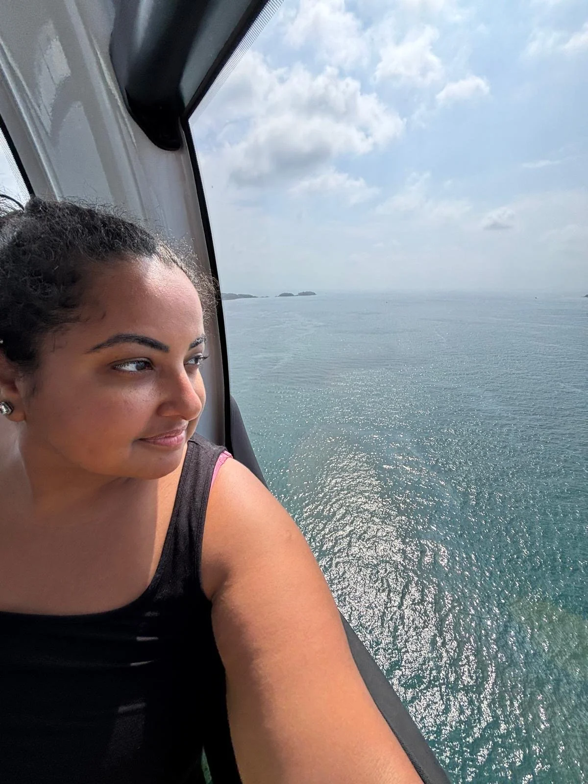 SugarG Nurse mindset coach reflecting in nature