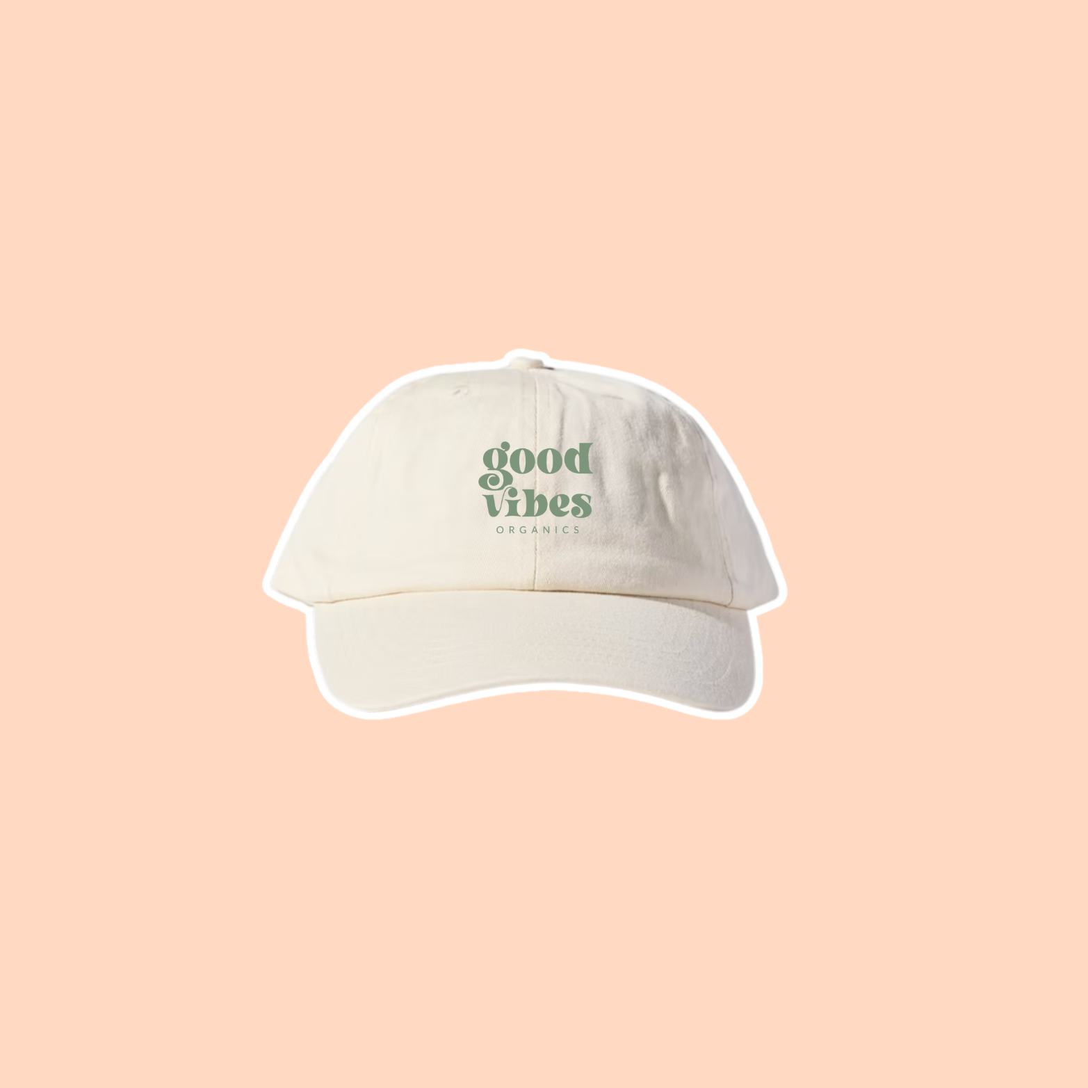 Organic Cotton Cap Vanilla