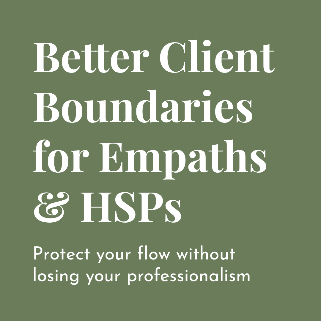 Energetic Agreements: How Empaths and Introverts Can Set Client Boundaries That Protect Their Flow