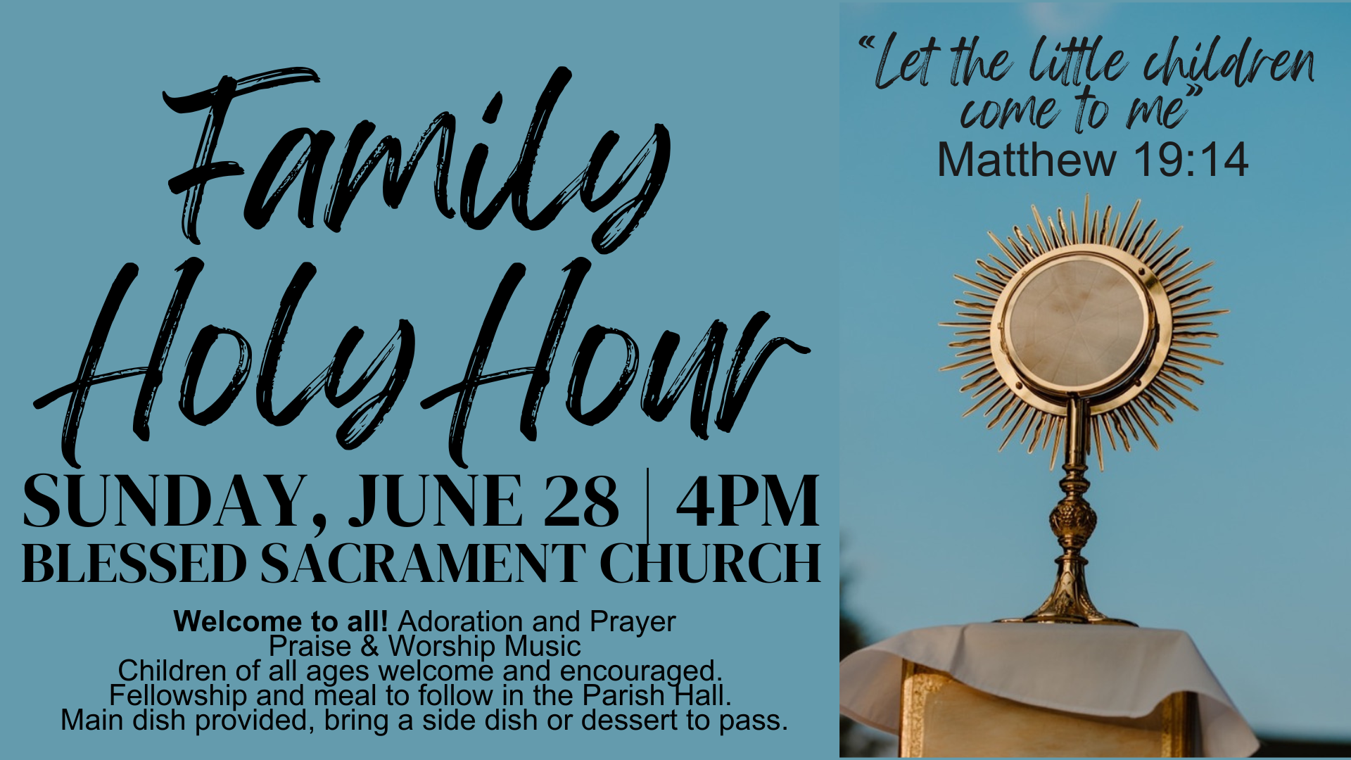 Family Holy Hour