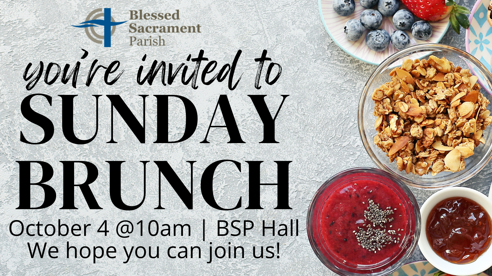 October Sunday Brunch