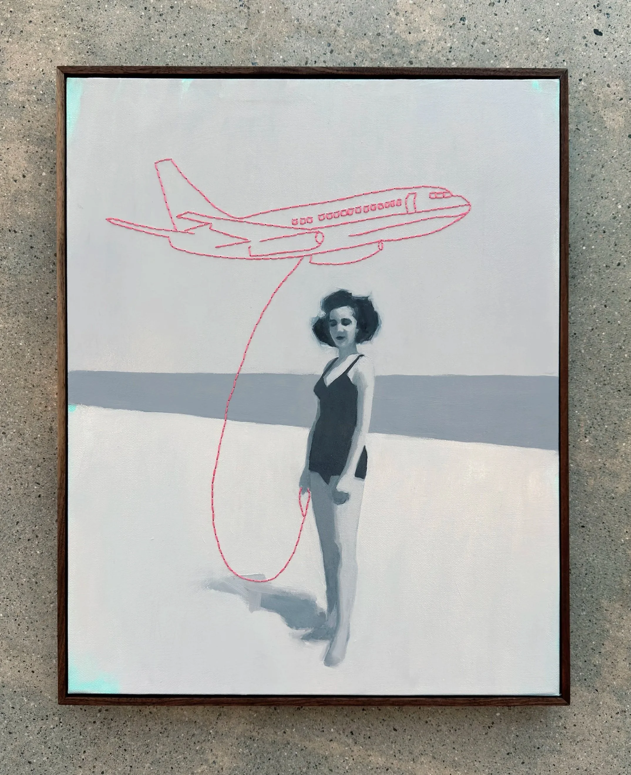 Jet Pet 16x20  - $1600