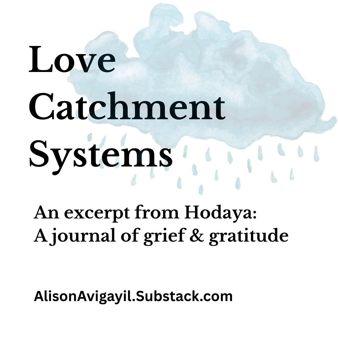 The loss is insurmountable. But if love and loss are interconnected and a part of the same system, than isn&rsquo;t the love too? If love and loss are a part of the flow in life how much are we able and responsible for guiding its way?

In my new ess