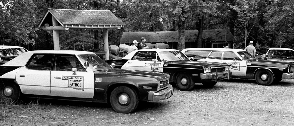 Officials at Camp Scott