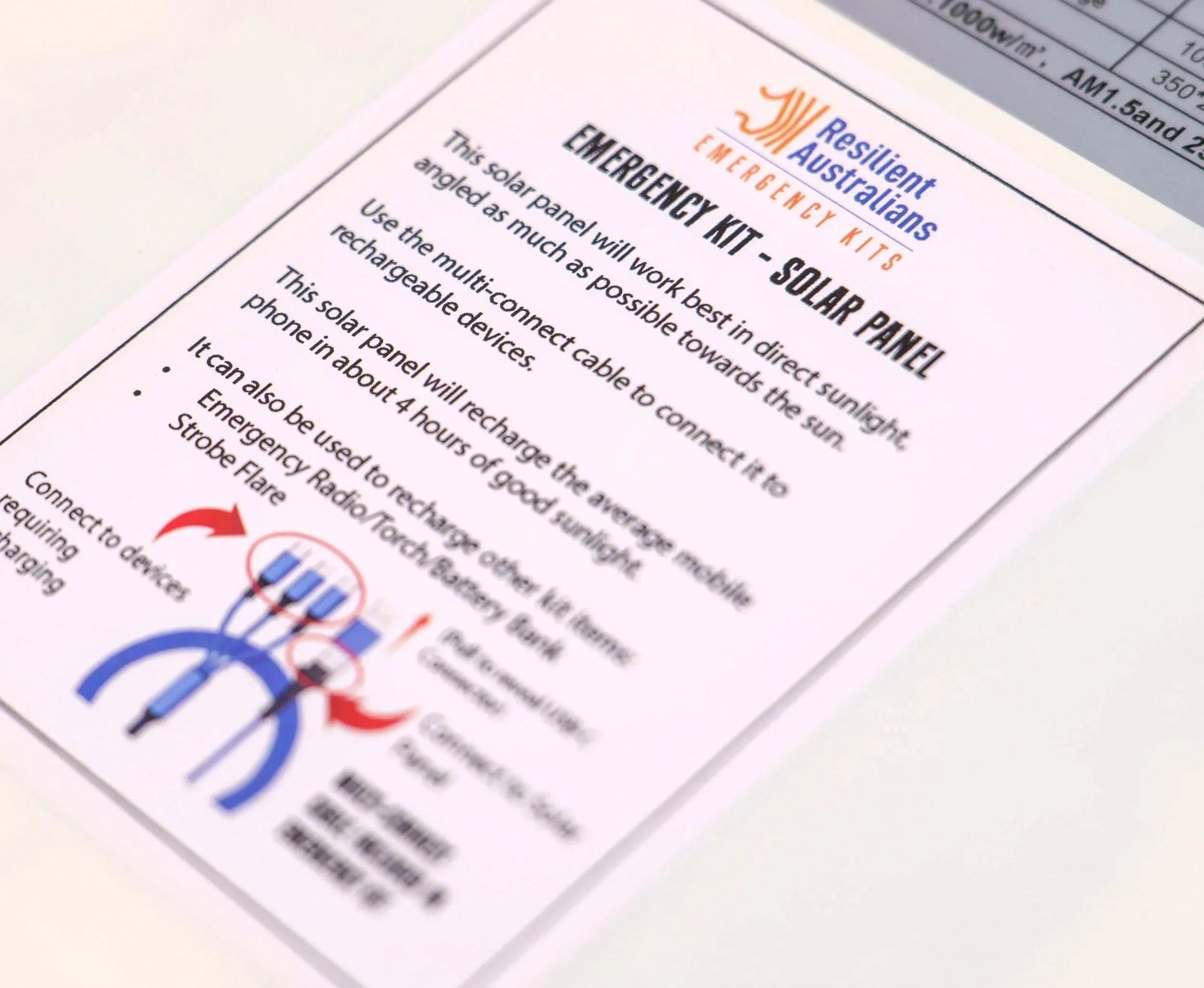 Solar Panel Instructions