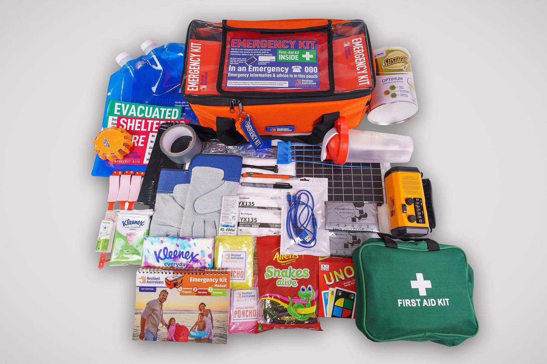 Holiday and Shared Accomodation Emergency Kit