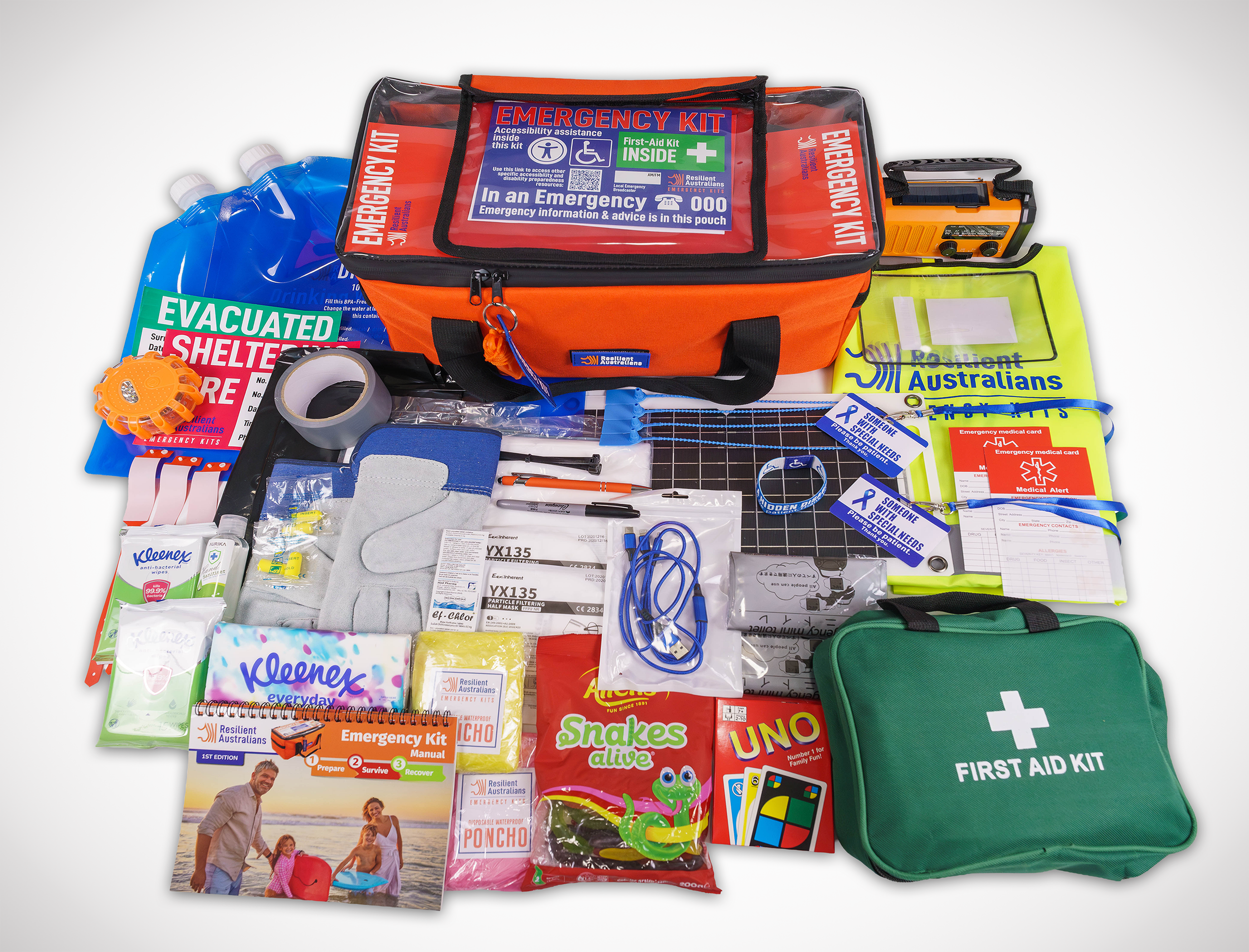 Supported Accomodation & Aged Care Emergency Kit