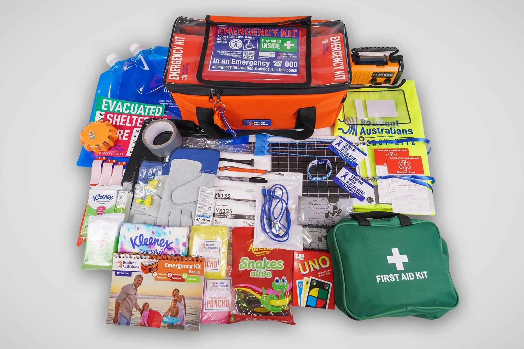 Accessible Emergency kit