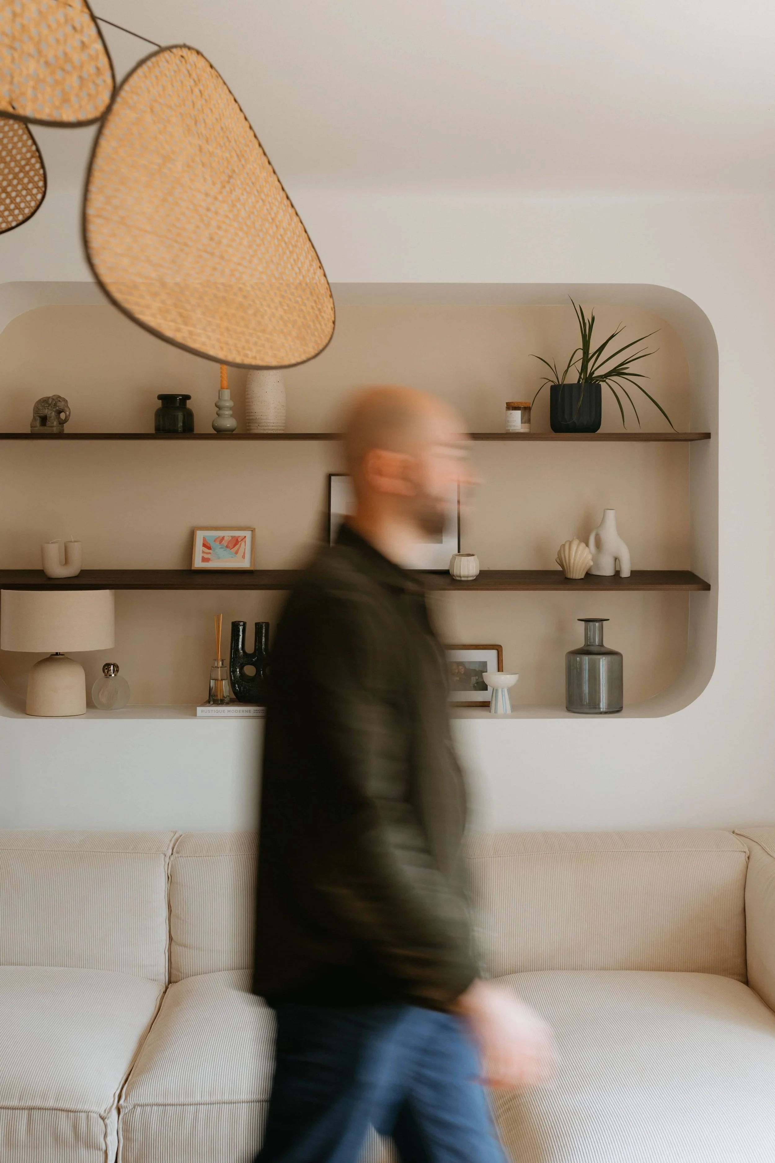 Photo réalisée pour Maison Sama, cabinet d'architecture d'intérieur. Il s'agit d'un appartement situé à Nantes.