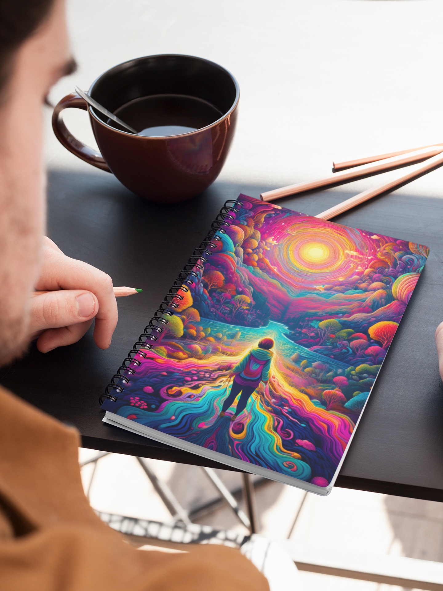 mockup-of-a-notebook-placed-on-a-table-next-to-colored-pencils-24187.png