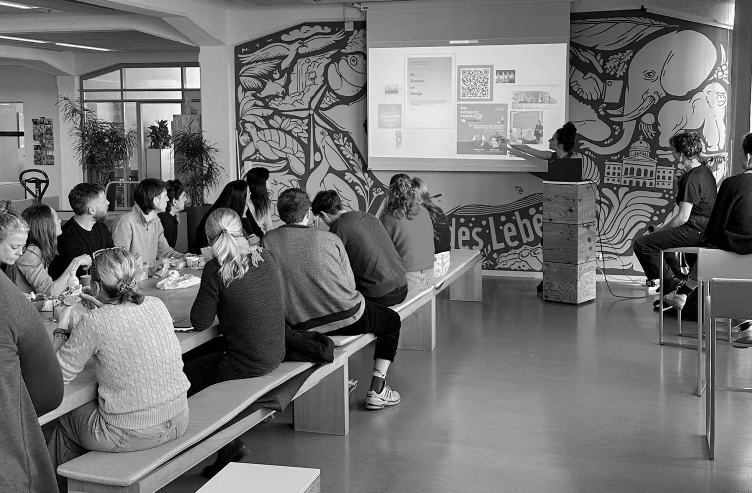 Anastasia gives ‘Ideaspark’ talk at WWF Switzerland