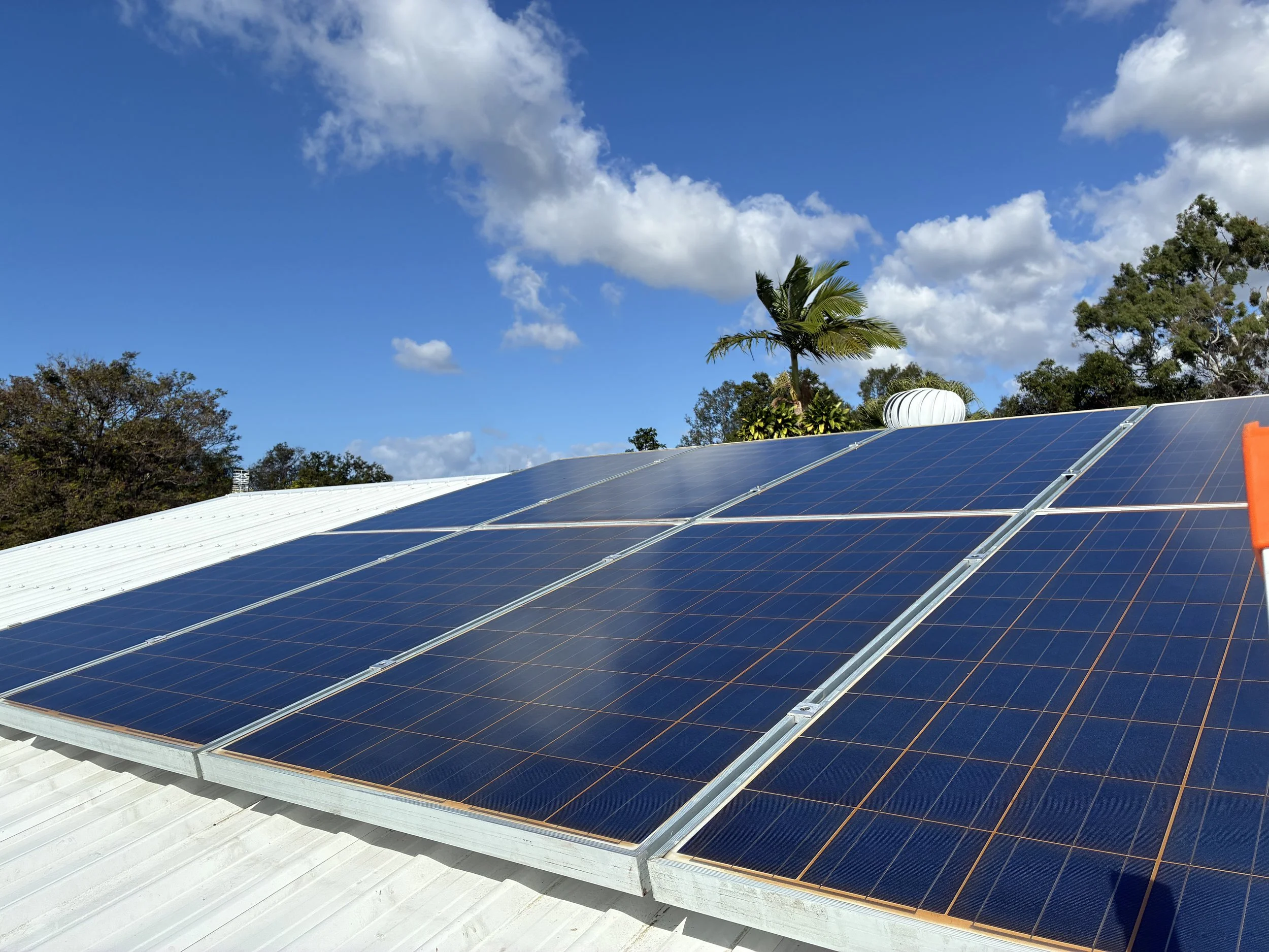 A solar system we cleaned on golflinks drive in kirwan