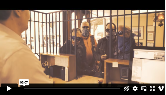 Bank Heist (we robbed a bank!!)