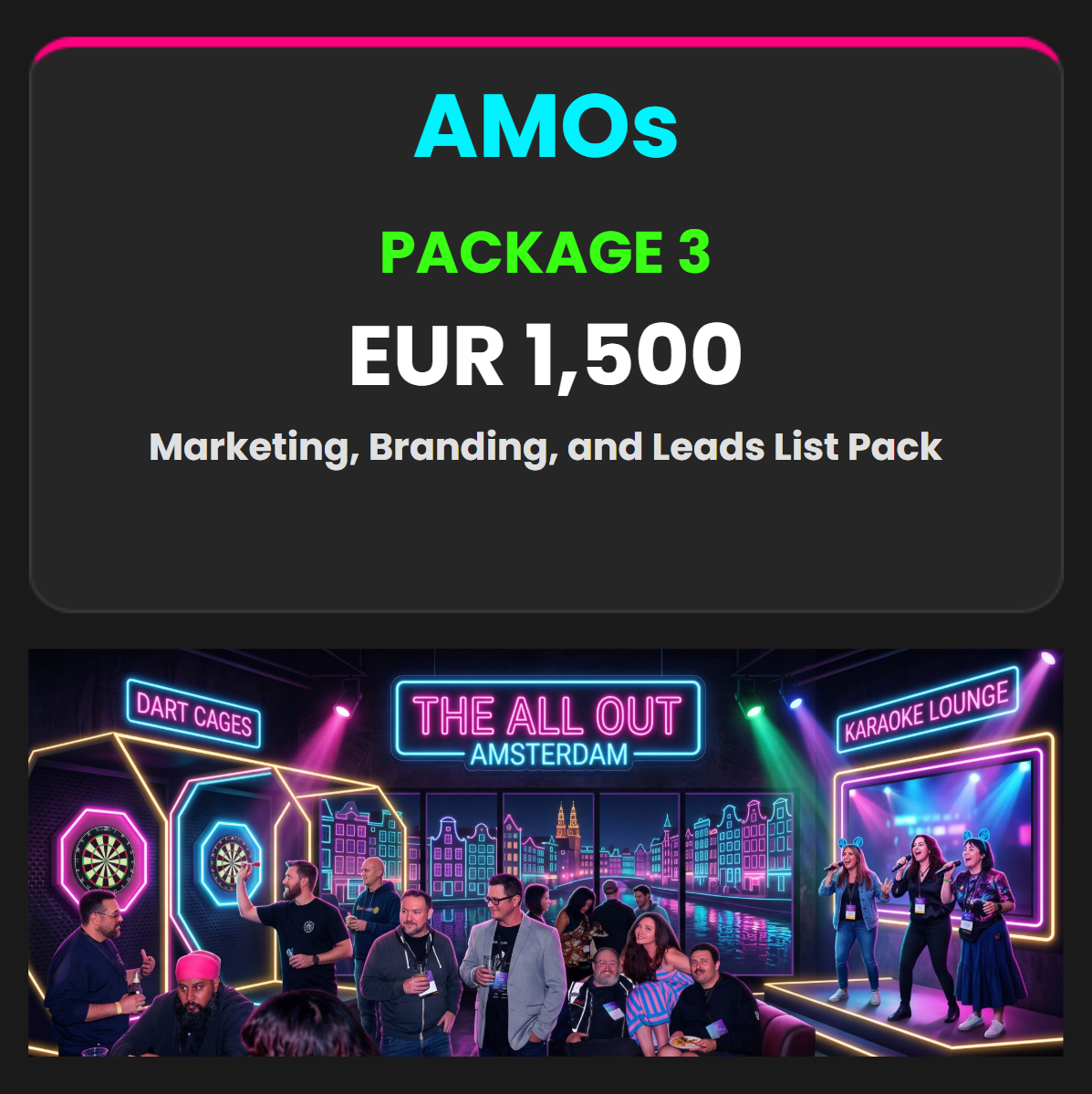 AMO Package 3 [Remote participation]