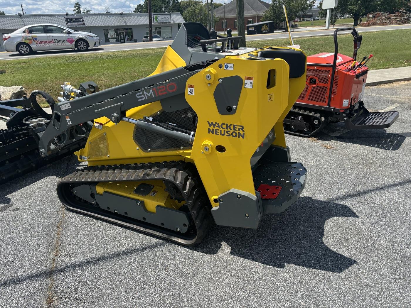 Mini skid at the loganville ga yard