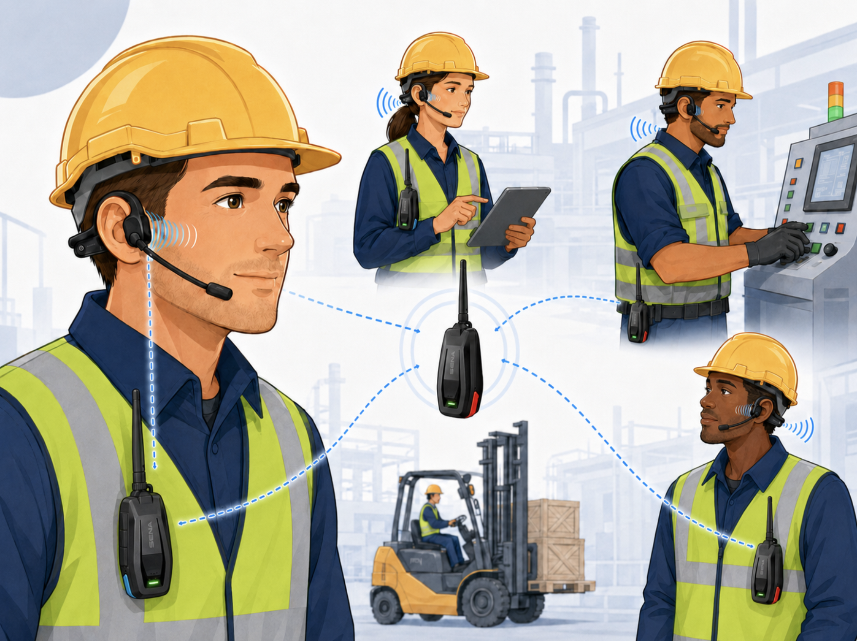Open-Channel Communication in Noisy Environments