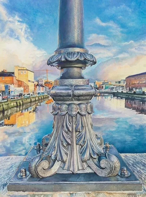 Valerie Murphy, Saol Nua, watercolour & coloured pencil on paper