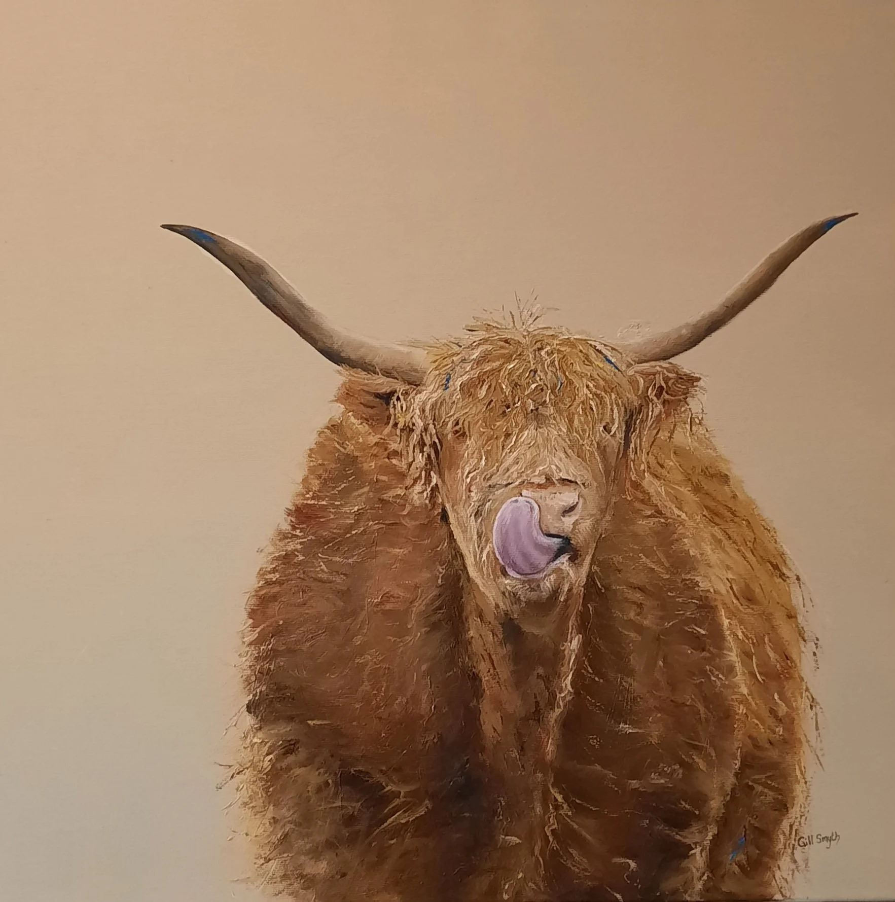 Gill Smith, "Hugo," oil on canvas