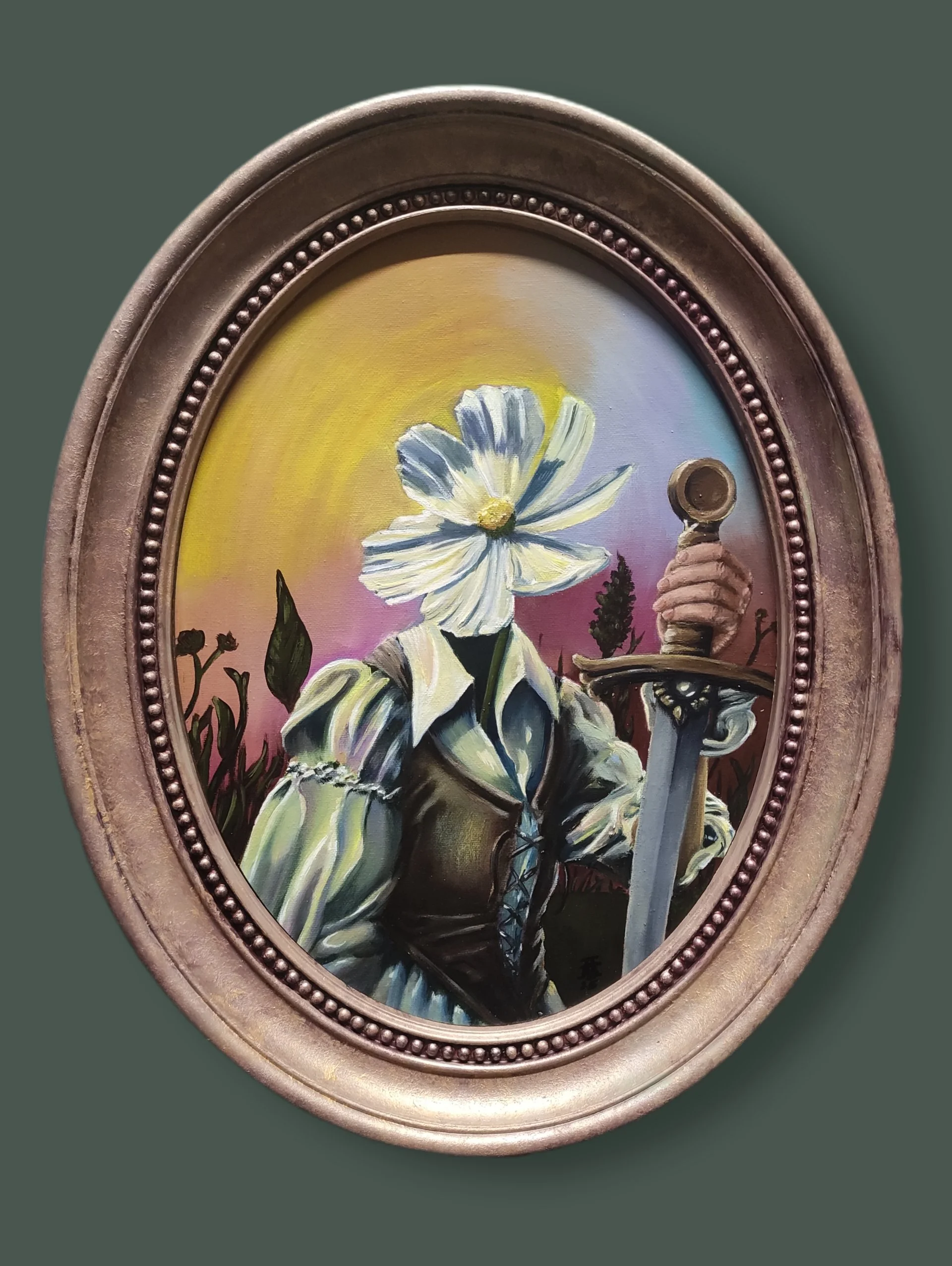 Alison O'Shea, Buanseasmhacht, oil on canvas