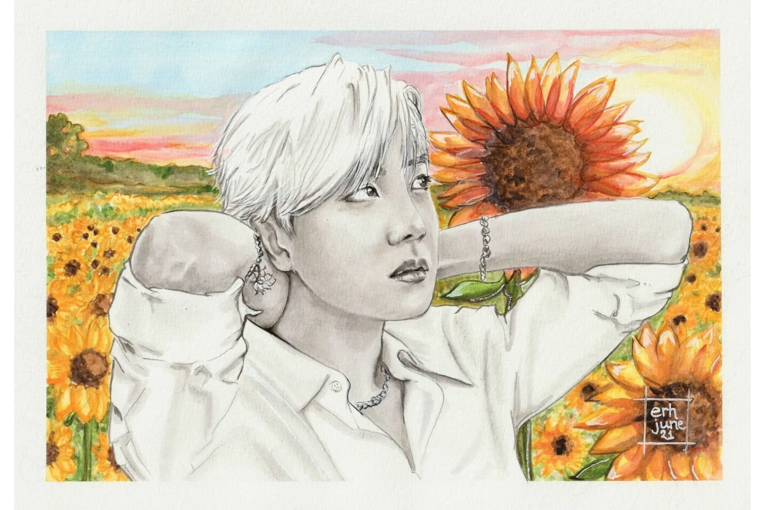 Edel Ryder-Hanrahan - Sunflowers and Hope