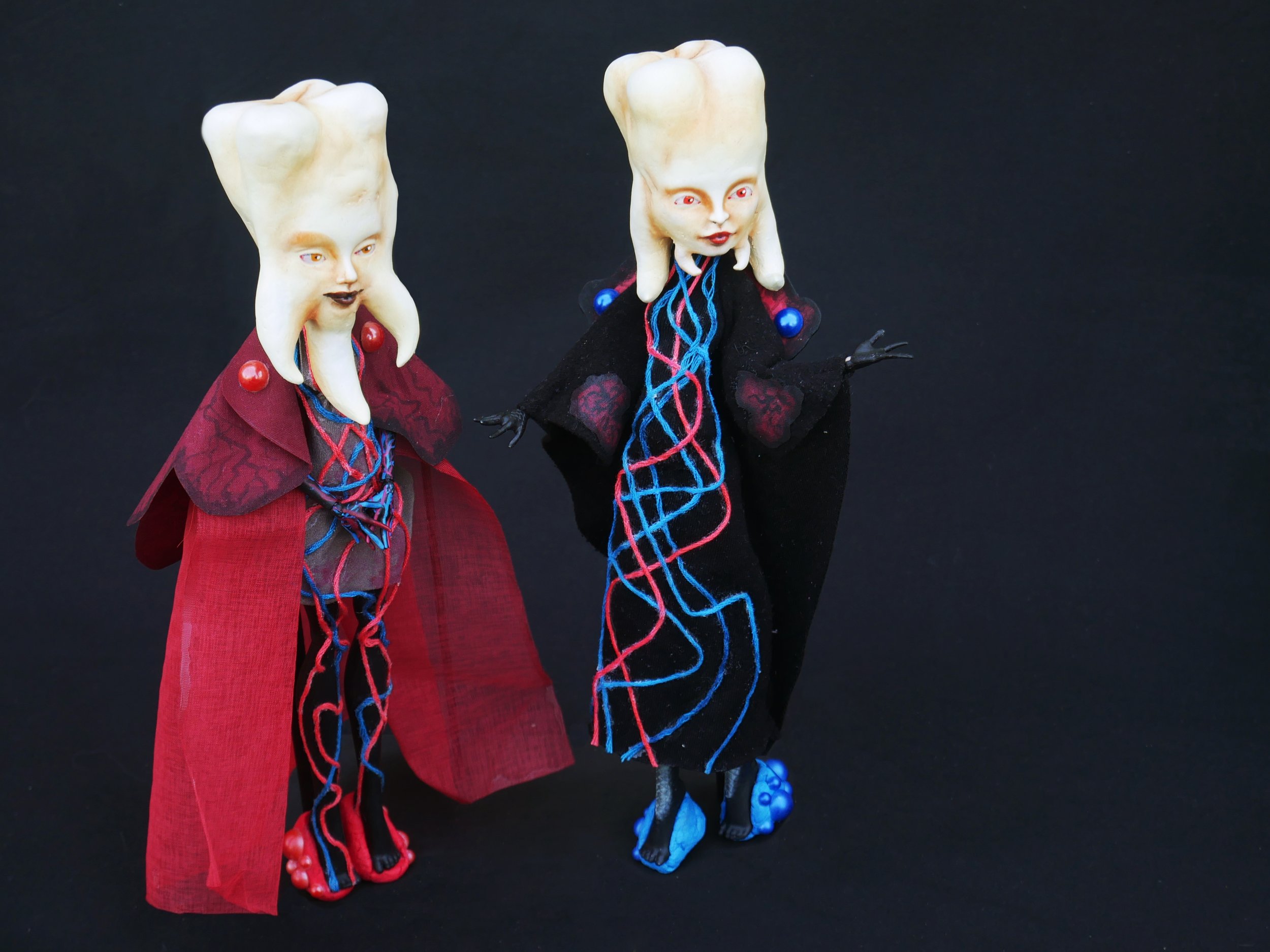 Jenna Pan Dolls, Wisdom Teeth, Art Dolls