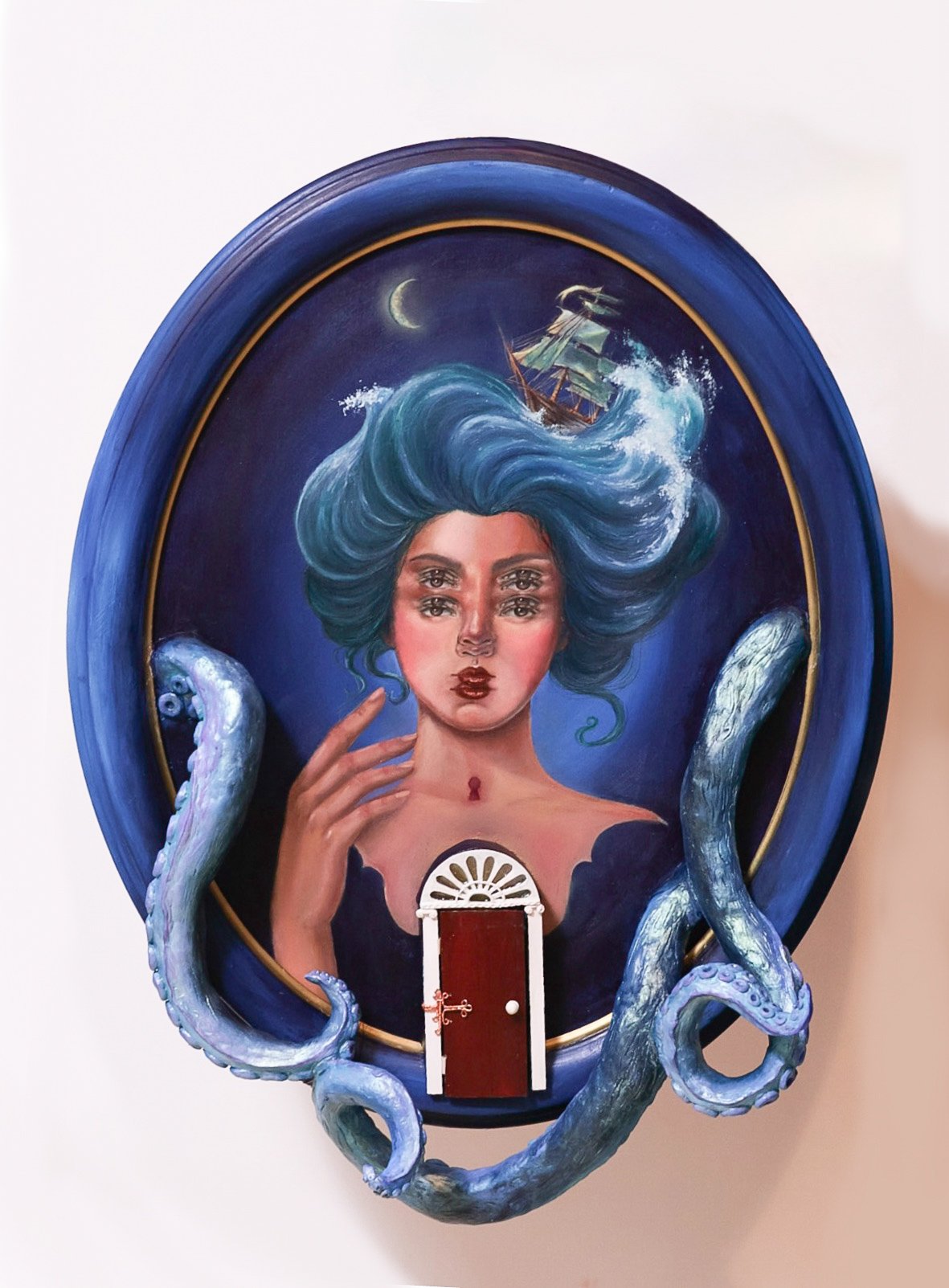 Jessica Rodrigues, Tairseach to the Inner World, Mixed media