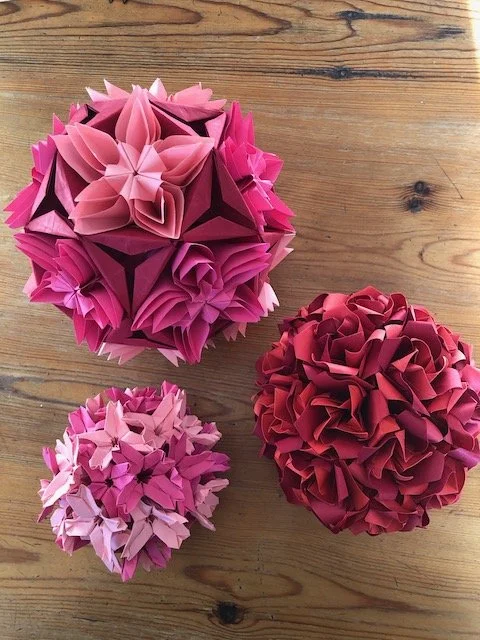 Origami designs by Sachiko Kobayashi