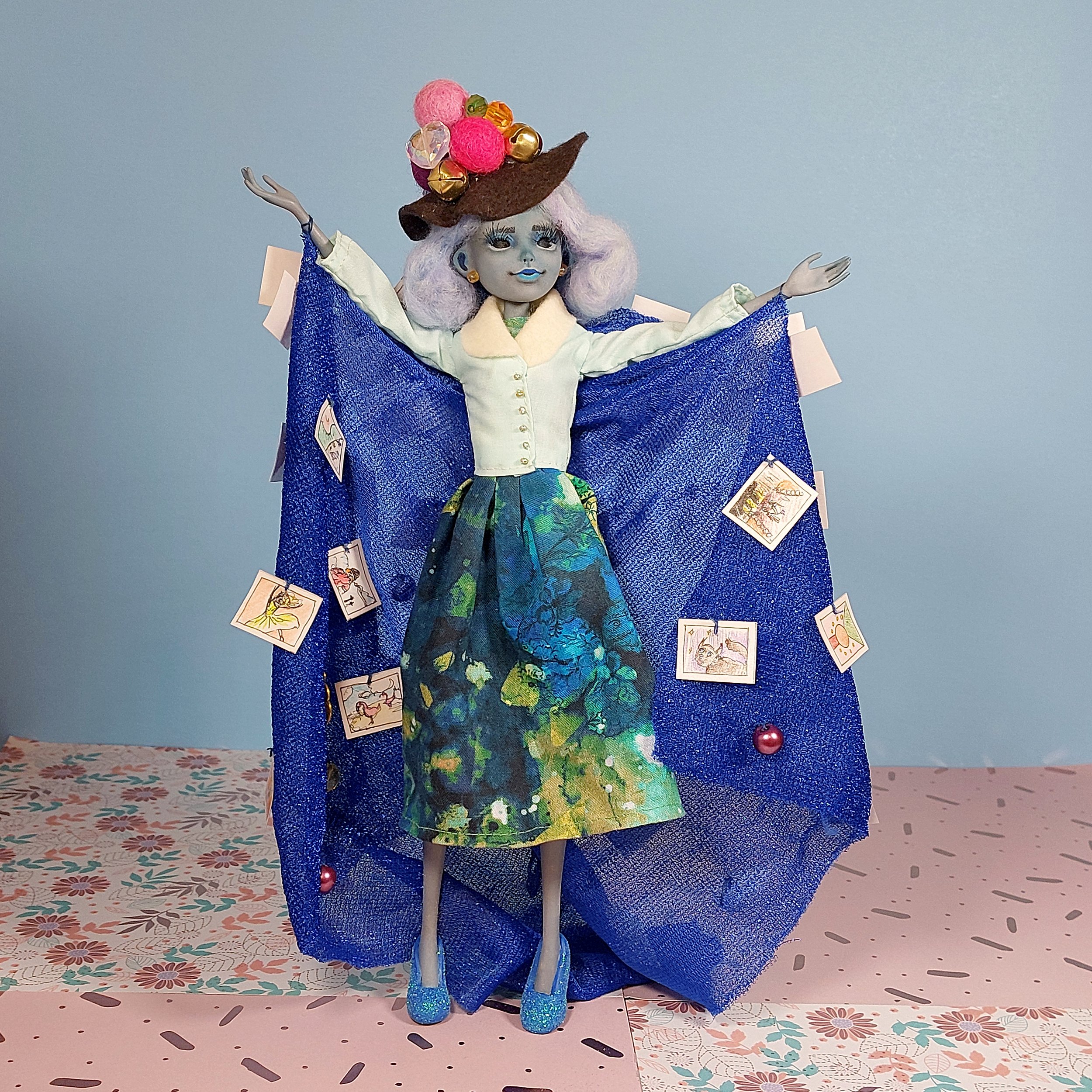 Jenna Pan Dolls, Too Many Memories, Art Doll