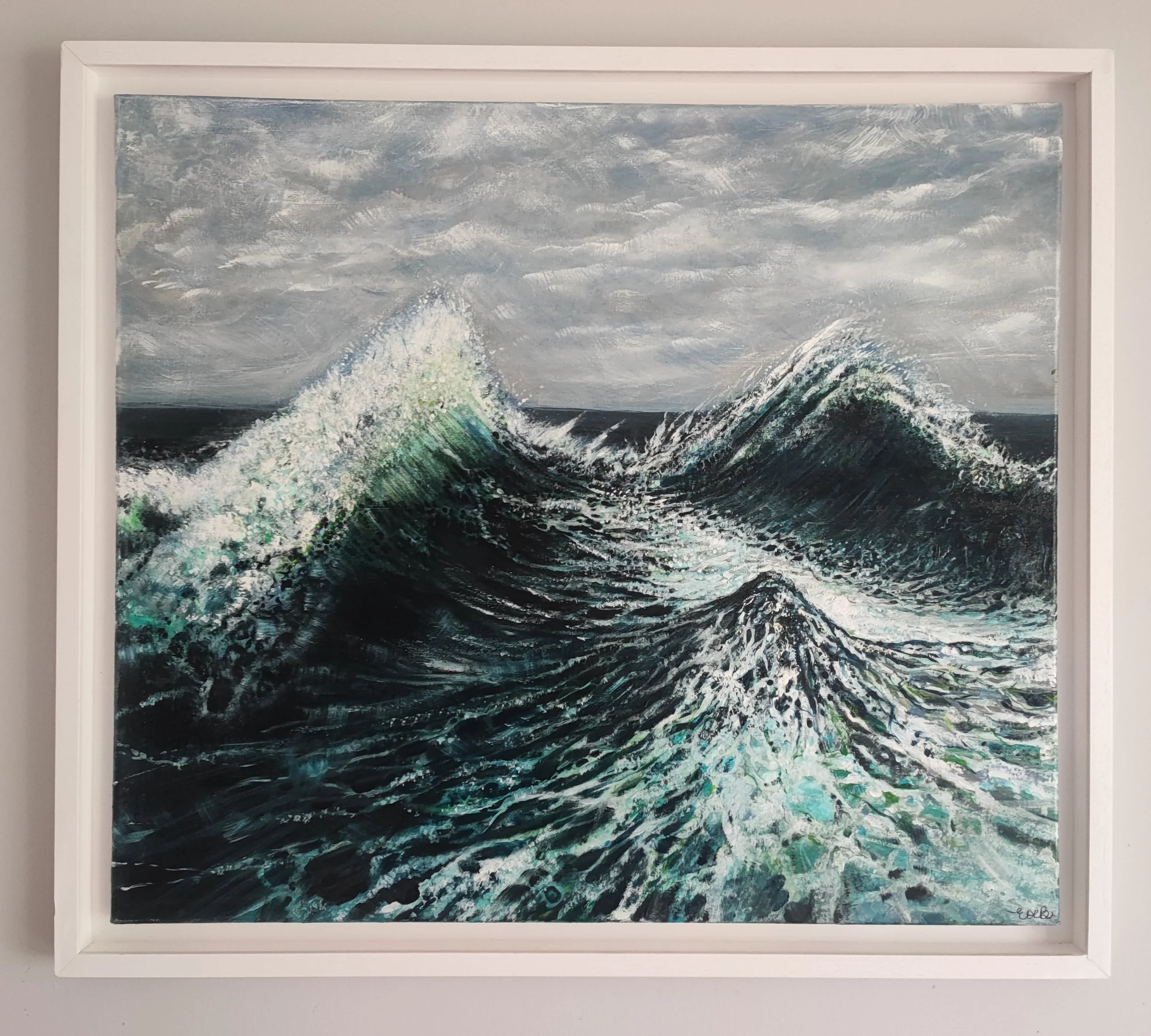 Emma O'Connor-Bray, In The Lull, acrylic on canvas