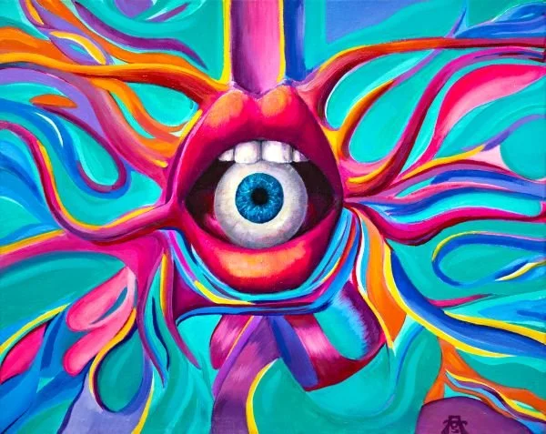 Alison O'Shea, No Pressure, oil on canvas