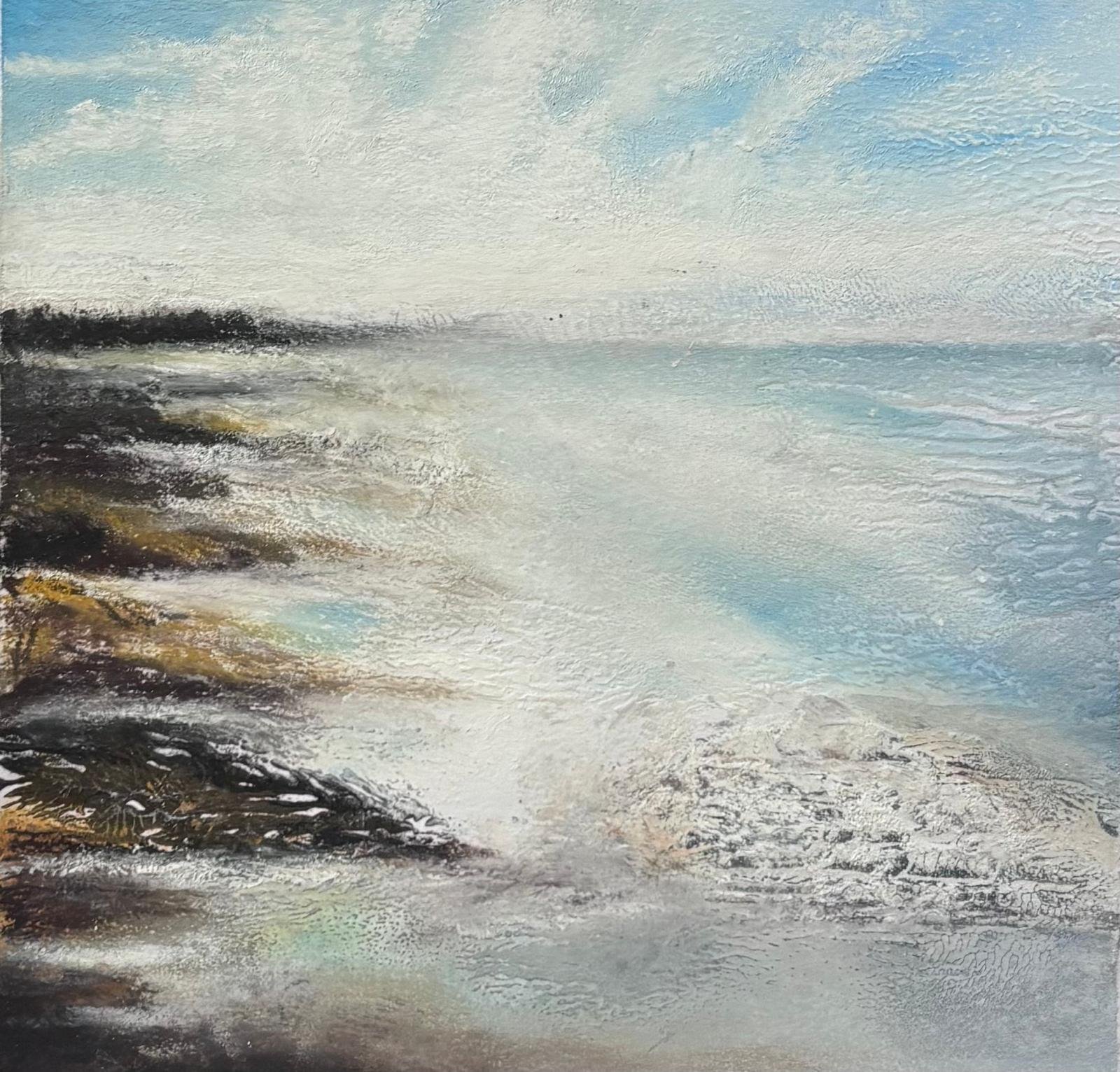 Niamh Horgan, Roaring Water Bay, mixed-media on paper