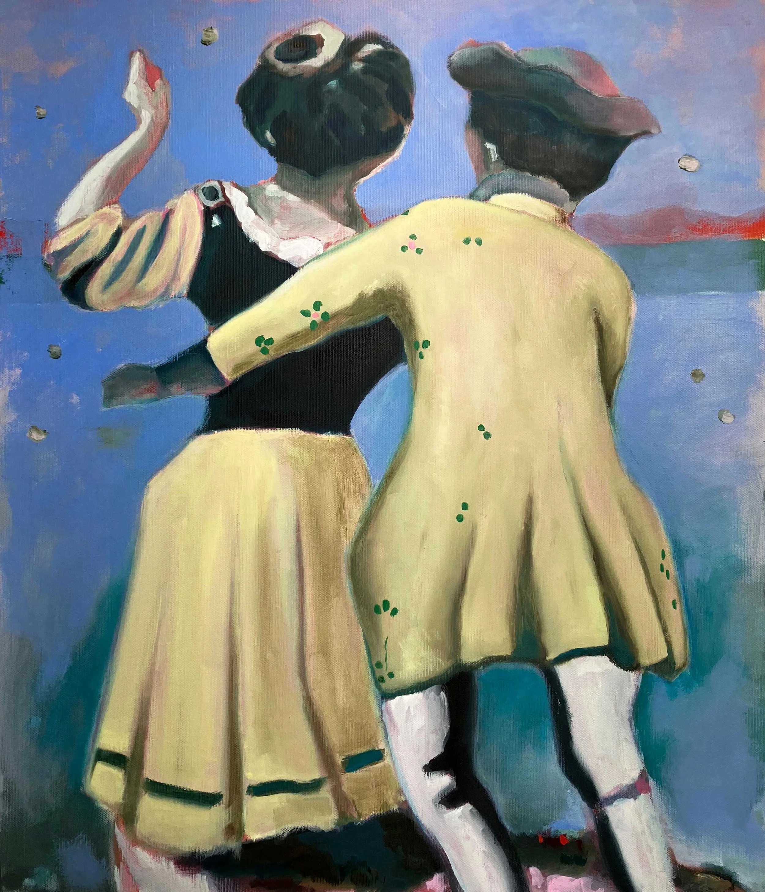 Joseph Heffernan, The Abduction, oil on canvas