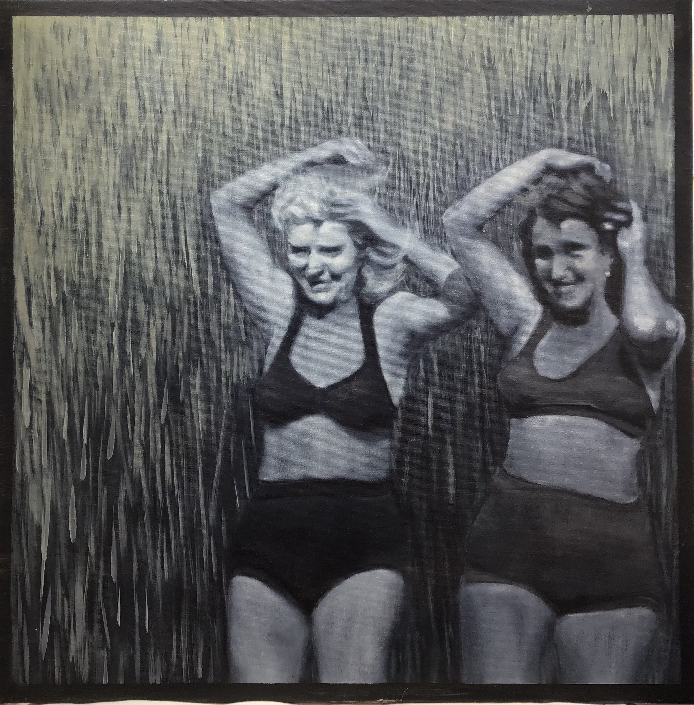 Kassandra Davis, Oblivious, oil on canvas