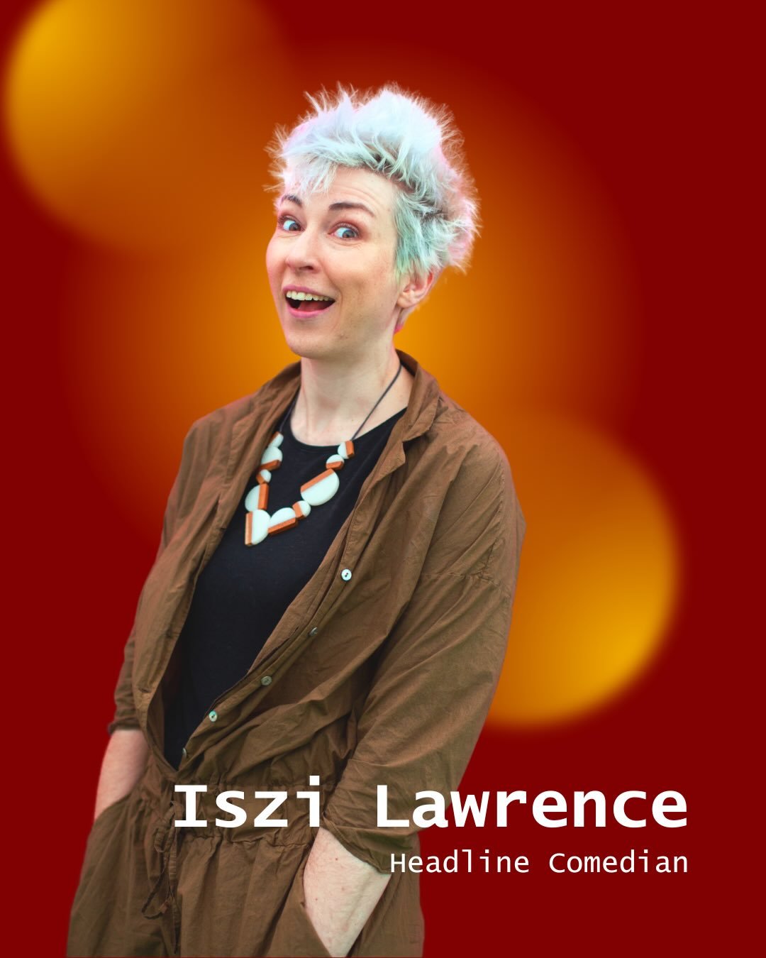 Meet your @swindonwordsmiths headliners!

First up is @iszi_lawrence 

Iszi is a writer, comedian, podcaster and History presenter. Credits include Apple TV+&rsquo;s Lost Women Spies, National Geographic&rsquo;s Pirates: Behind the Legends, Sky Histo