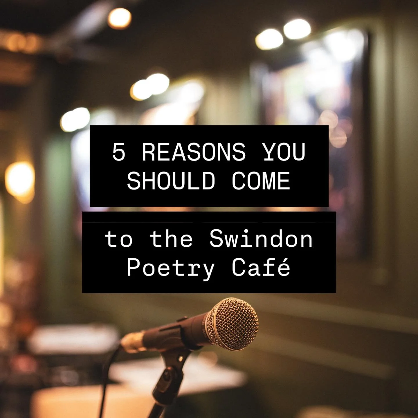 🎟️ https://www.eventbrite.com/cc/swindon-poetry-cafe-monthly-open-mic-4814039

📅 Next event: Friday 6th March 2026
⏰ 7pm doors, 7.30pm start
📍 @caffe_vialottie 
🎤 Host: @rebeccarockerwrites 
📸 @driedflowers