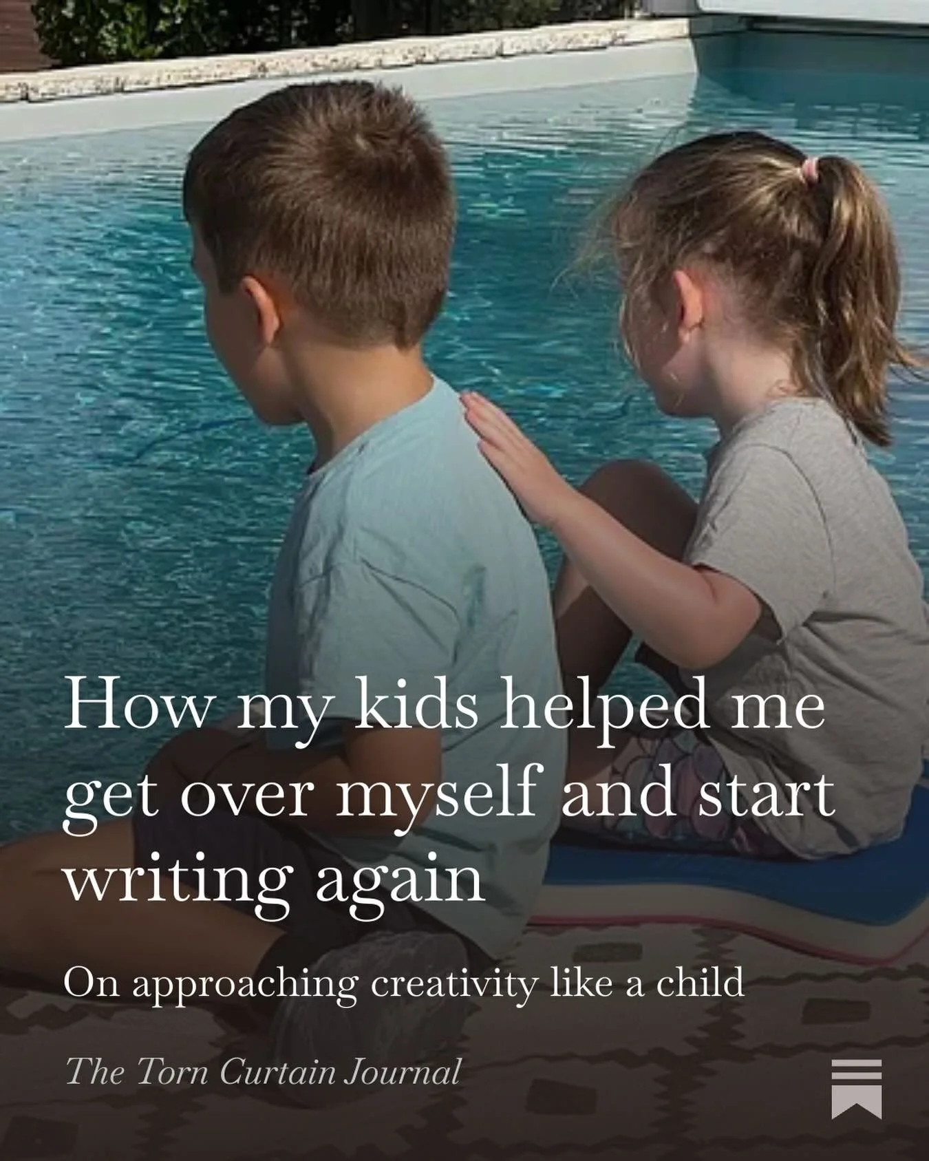 Subscribe to The Torn Curtain Journal on Substack to get weekly poems and pep talks for fellow creatives who want to hide less and share more. Think of it like a free, poetic kick up the bum, right in your inbox. 

In this post, @rebeccarockerwrites 