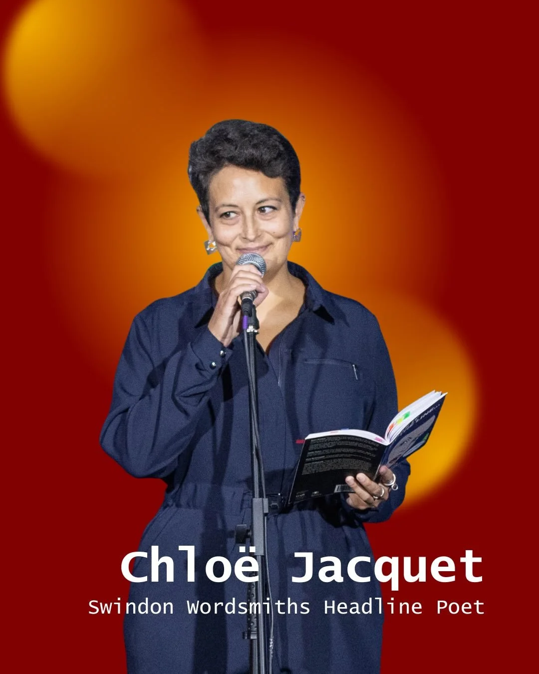 We are very excited to have @chloejpoetry headlining @swindonwordsmiths on Sat 30th May. Come and see for yourself how fantastic she is!

🎟️ https://www.eventbrite.com/cc/swindon-wordsmiths-4821683
(link in bio)

Chlo&euml; Jacquet is a multicultura