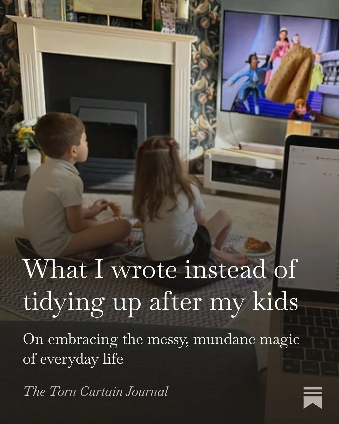 My latest Substack post, written while Walt Disney did childcare&hellip; 

Read my rambles, and subscribe to the Torn Curtain Journal, here:
🔗 https://torncurtainjournal.substack.com/p/what-i-wrote-instead-of-tidying-up
(link in bio)