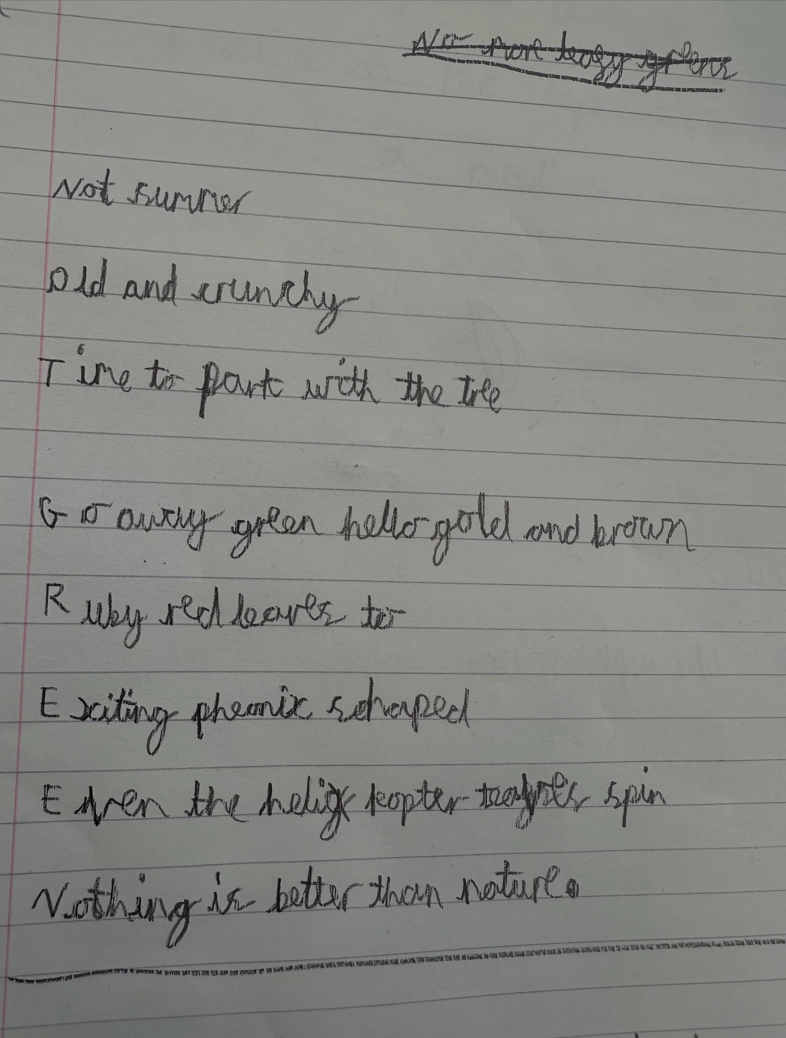 Happy @nationalpoetryday ! Here are some poems/reflections written by young people who came to after-school poetry club with @rebeccarockerwrites this week. 

We explored the theme of &lsquo;wonder&rsquo;, helped by &lsquo;Six Ways of Looking at a Le