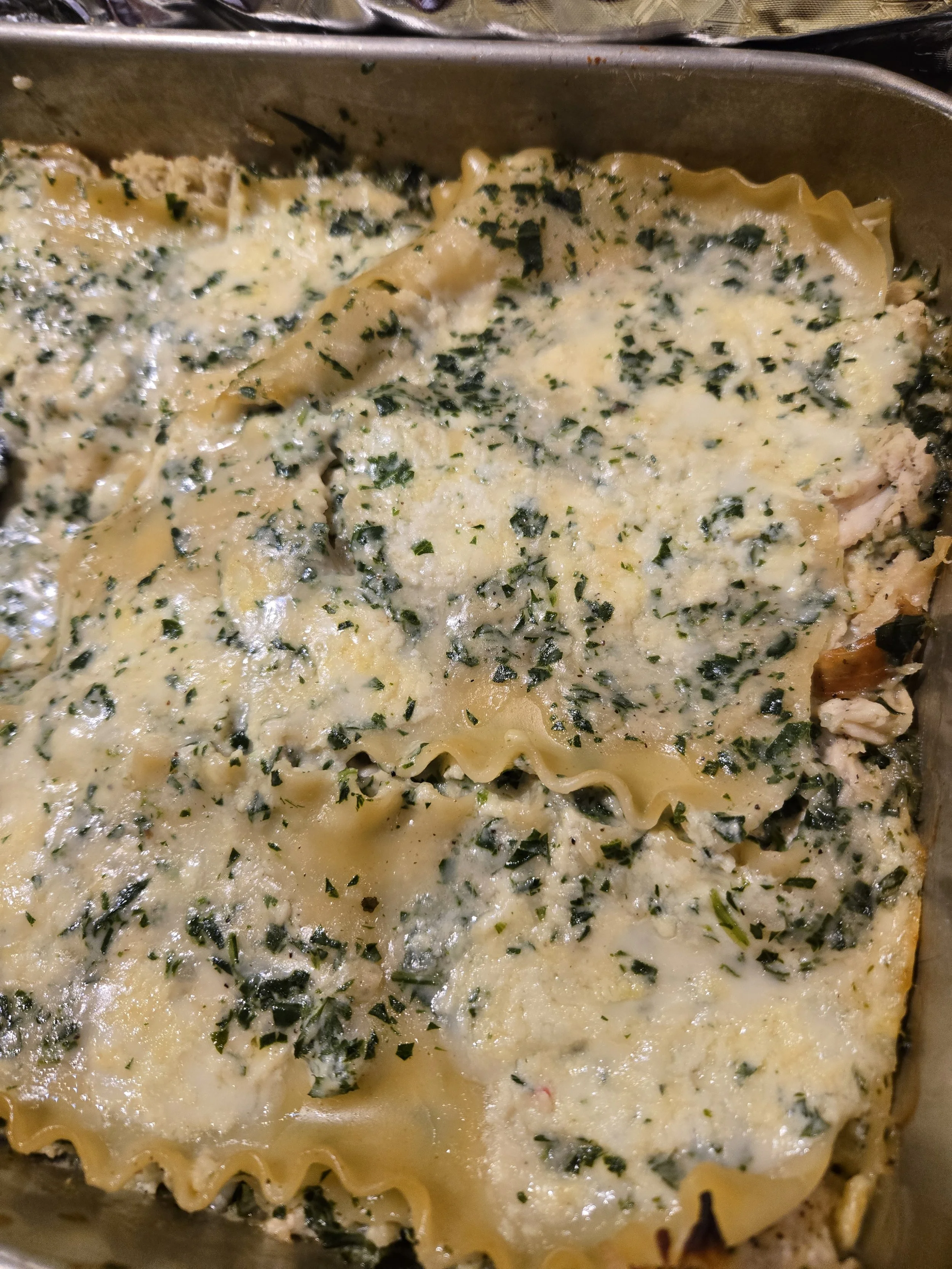 CHICKEN LASAGNA