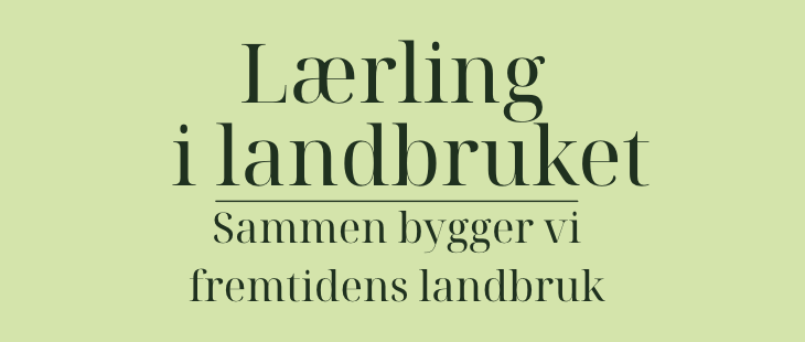 Innføring av lærlingeordning i landbruket i Troms