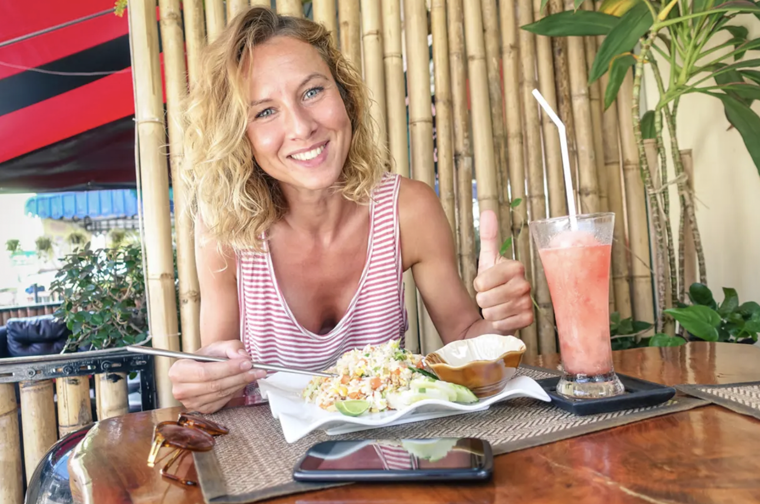 eating on 9 day bangkok to phuket tour