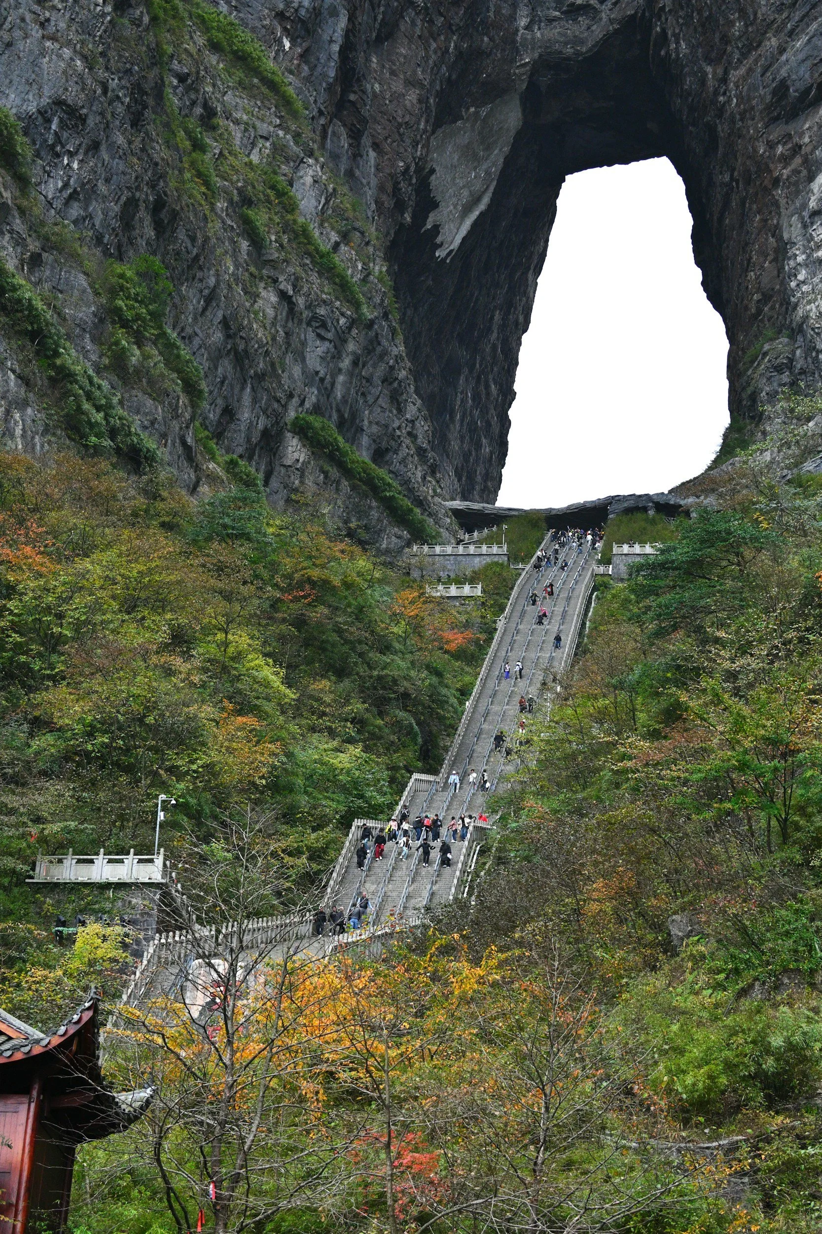 heaven gate tianmen mountain line b