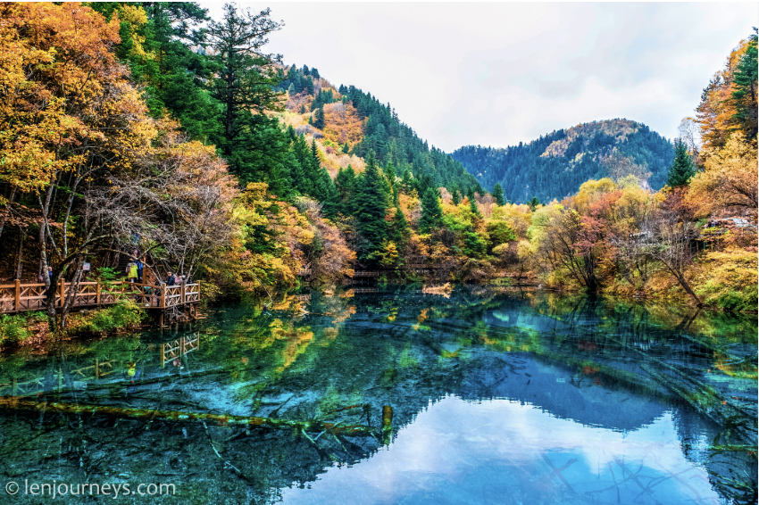 jiuzhaigou  places of natural beauty China