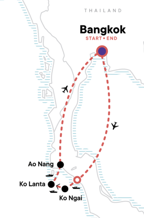 thailand island hopping west coast