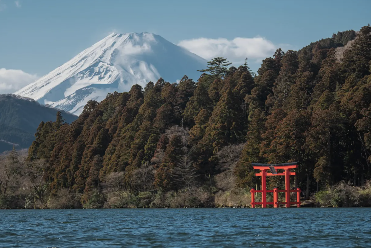 Hakone with mount fuji